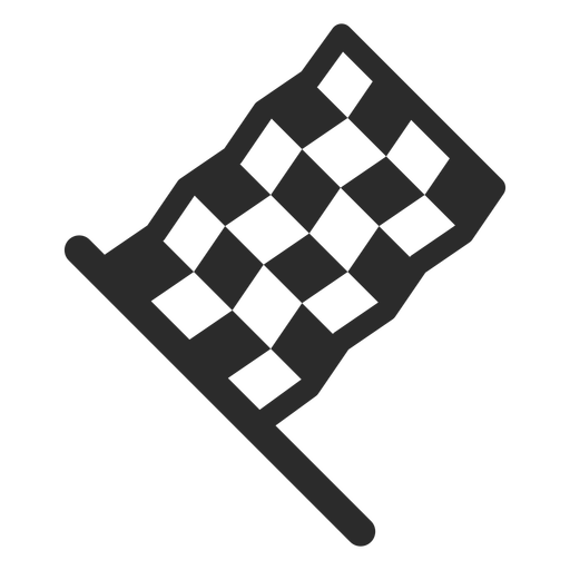 Racing Flag Stroke Icon