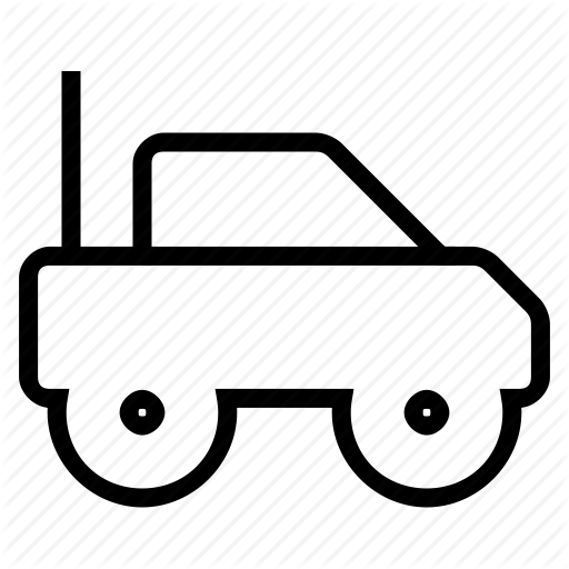 Car, Radiocontrolled, Rc Icon