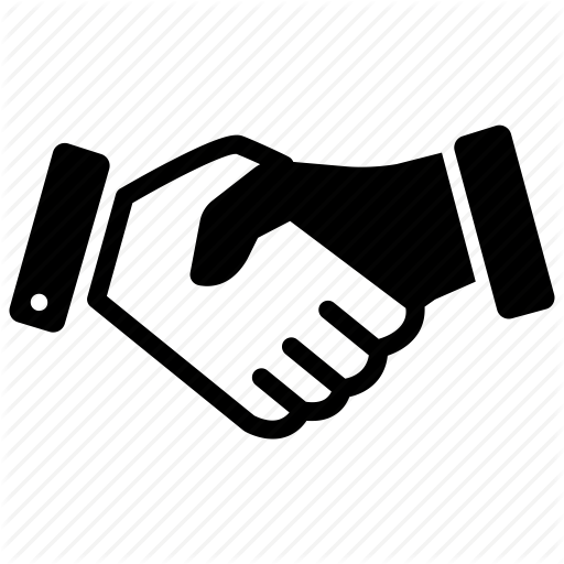 Agreement, Contract, Estate, Handshake, Informal, Real, Rental Icon