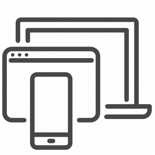Development, Devices, Resolution, Responsive, Sizes, Web, Website Icon