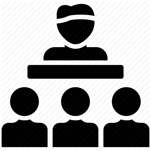 Company Structure, Group, Leadership, Organization, Team Leader Icon