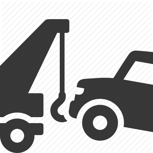 Auto Insurance, Car Tow, Truck Icon