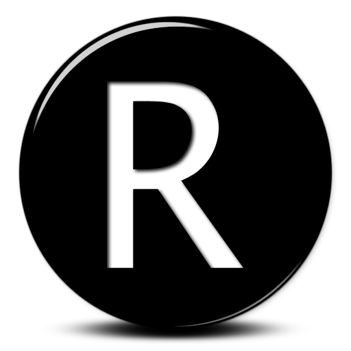 Capital Letter R Icon