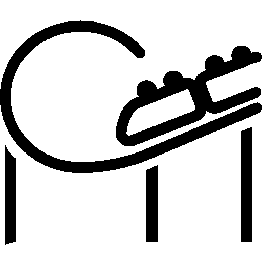 City Roller Coaster Icon Ios Iconset