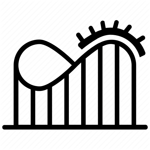 Amusement Park, Blackpool, Dunk, Roller Coaster, Theme Park Icon