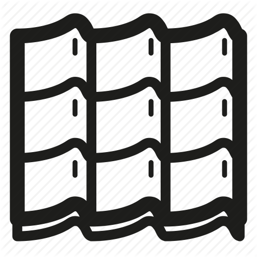 Metal, Roof, Tile Icon