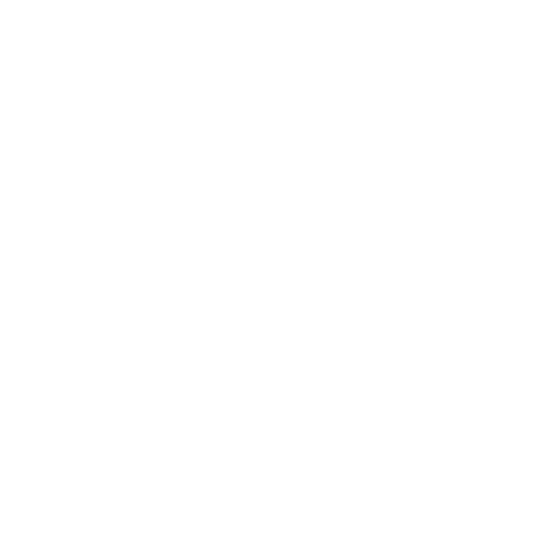 White Square Root Icon