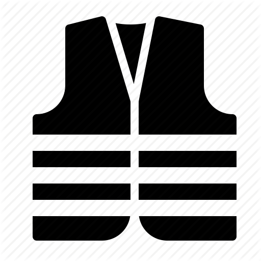 Reflective Safety Vest Icon