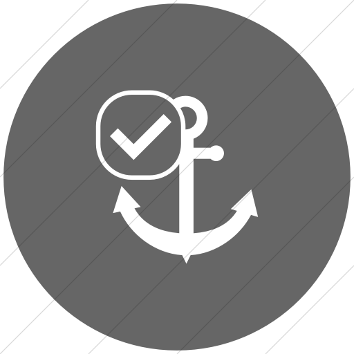 Flat Circle White On Gray Ocha Humanitarians Damage