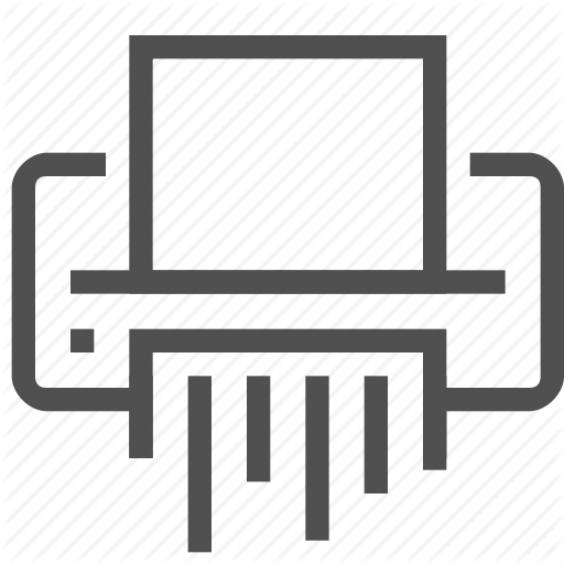 Delete, Destroy, Equipment, File, Machine, Paper, Shredder Icon