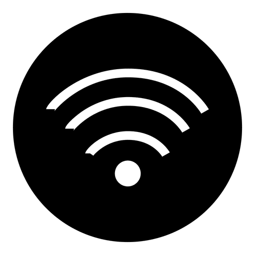 Wifi Round Service Icon
