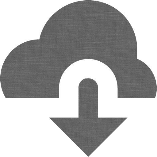 Grey Wall Cloud Download Icon