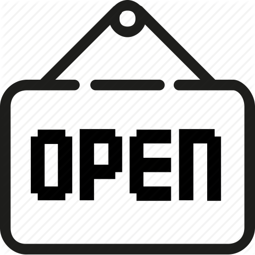 Business, Department Store, Online, Open, Sale, Shopping Icon