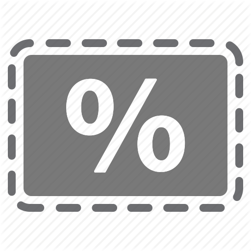Coupon, Deal, Discount, Grey, Offer, Percentage, Sale Icon