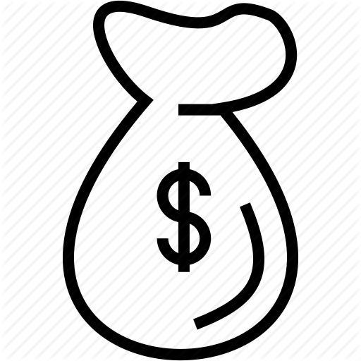 Bag, Cash, Money, Sale Icon