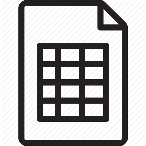 Database, Excel, Paper, Sheet, Table, Xls, Xml Icon