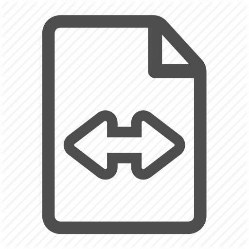 Document, File, Page, Paper, Sheet, Width Icon