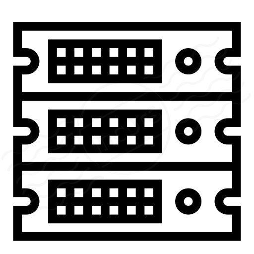 Iconexperience I Collection Rack Servers Icon