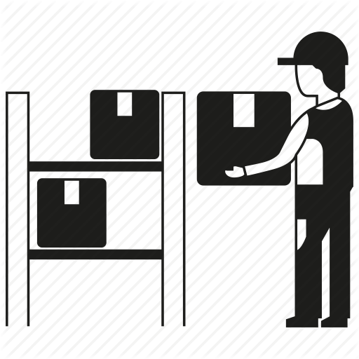 Box, Product, Shelf, Warehouse Icon