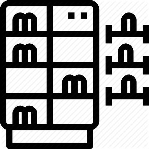 Book, Home, Household, Interior, Room, Shelf Icon