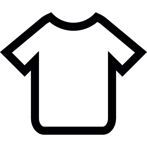 T Shirt Outline Icons Free Download