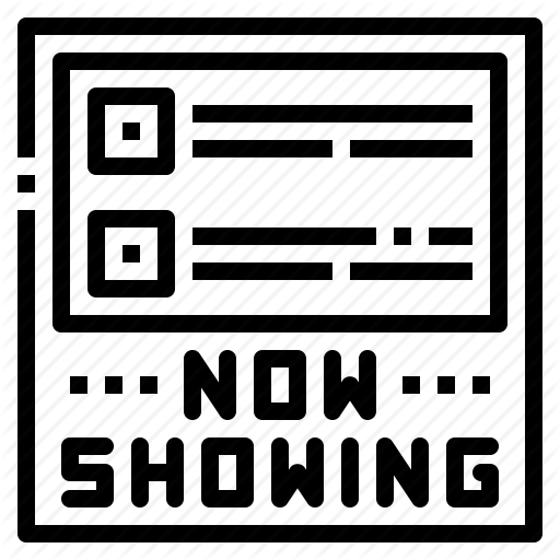 Cinema, Handbill, Movie, Poster, Showtime Icon