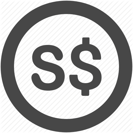 Currency, Dollar, Financial, Money, Sgd, Singapore Dollar Icon