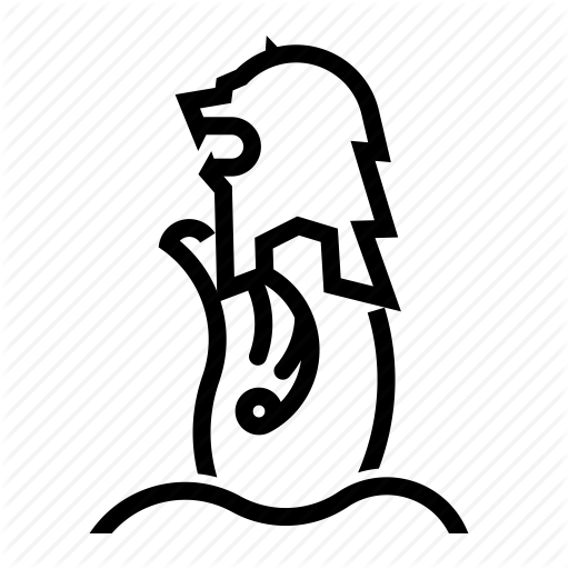 Famous Architecture, Lion, Singapore, Statue Icon