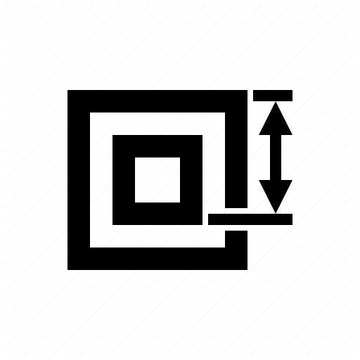 Drawing, Height, Size, Sizes Icon