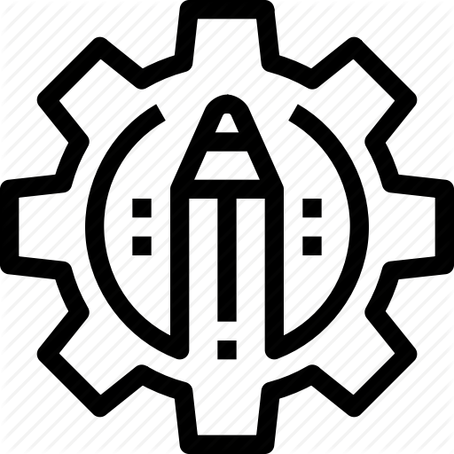 Creative, Education, Gear, Learning, Process, Skill Icon