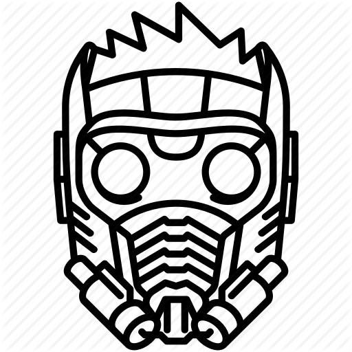 Helmet, Marvel, Star Lord, Suit Icon