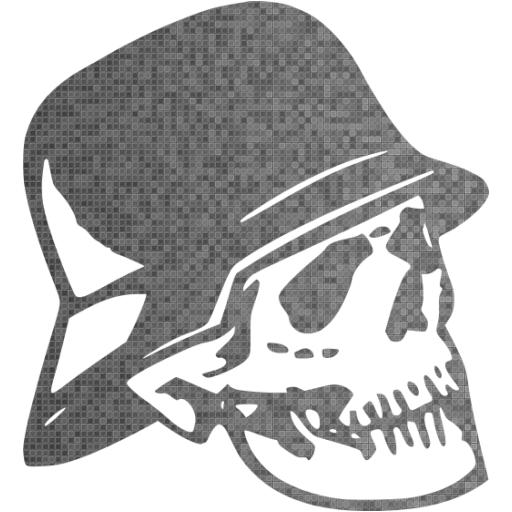 Custom Color Skull Icon