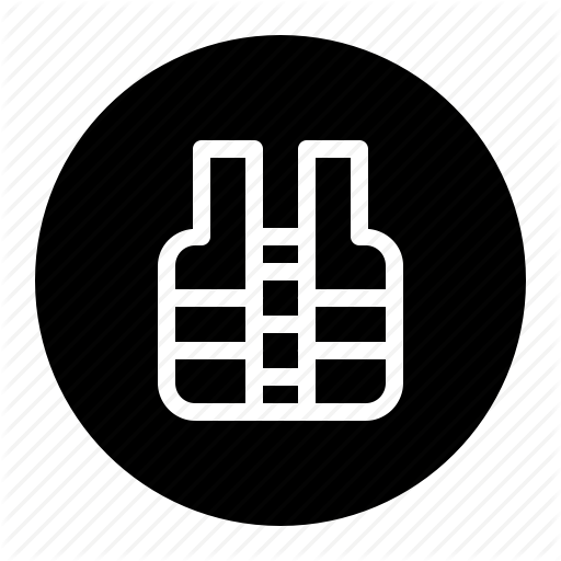 Guard, Jacket, Life, Safety, Sea, Security, Swimming Icon