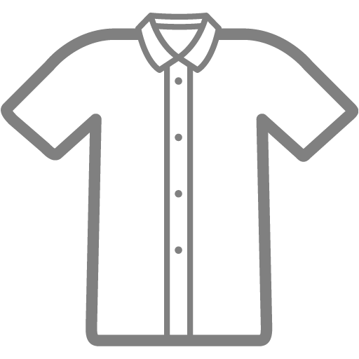 Gray Polo Shirt Icon