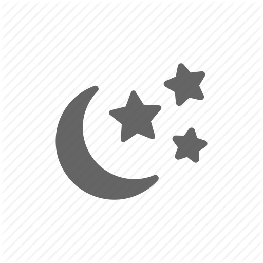 Night, Sleep Icon