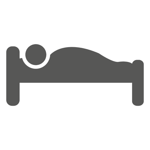 Sleeping On Bed Icon