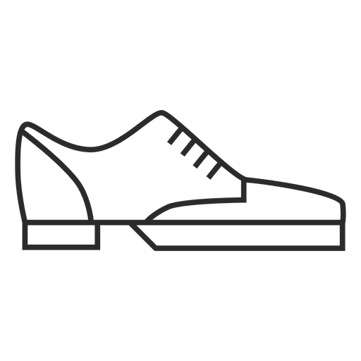 Stroke Shoes Sneakers Icon