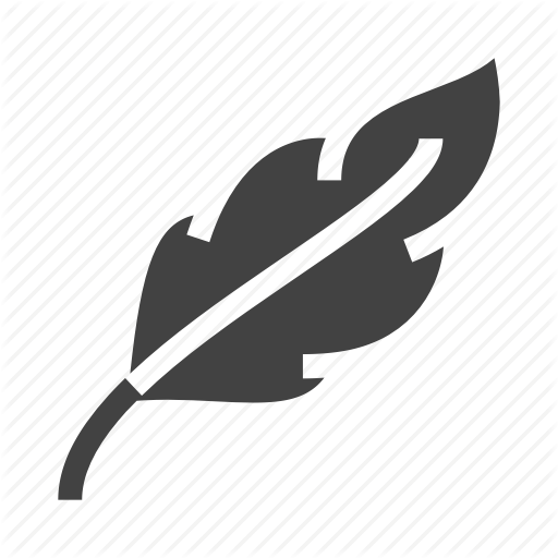 Feather, Fluff, Light, Material, Soft, Weight Icon