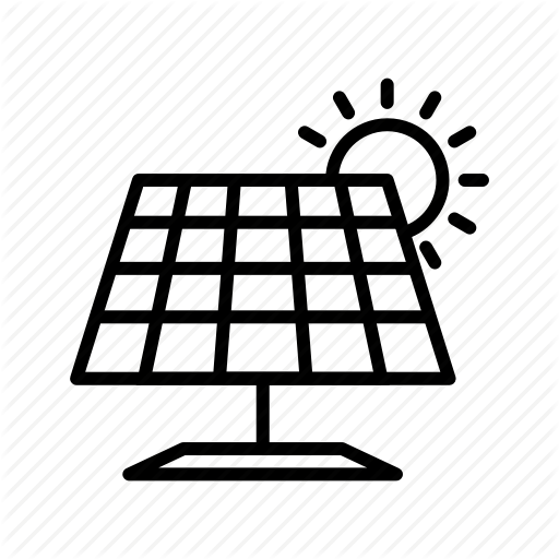 Energy, Power, Solar Energy, Solar Panel Icon