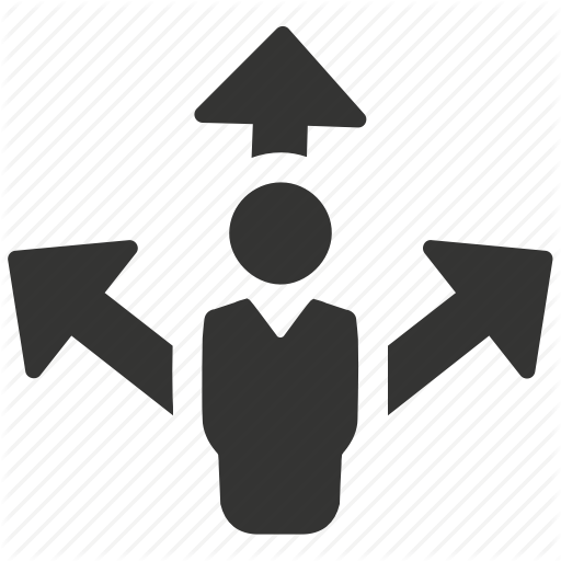 Business Ideas, Direction, Management, Planning, Solutions Icon