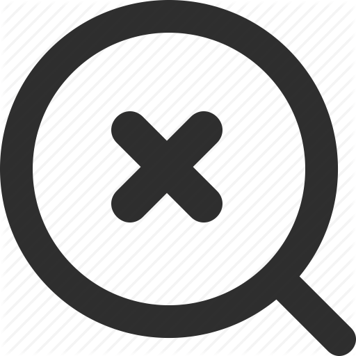 Delete, Iconspace, Search Icon