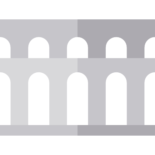 Spain, Monument, Segovia, Monuments, Aqueduct Icon