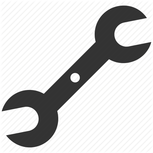 Equipment, Gear, Hardware, Key, Spanner, Tool, Wrench Icon