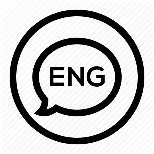 Conversation, Eng, English, Speak, Talk Icon