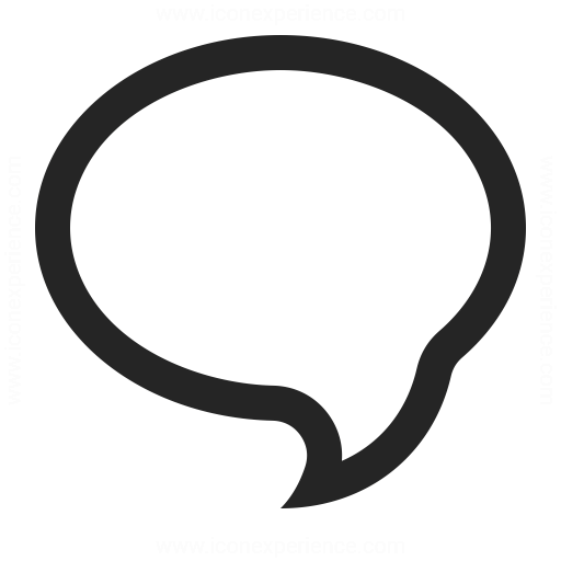 Speech Balloon Icon Iconexperience