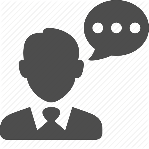Bubble, Business, Businessman, Chat, Man, Speech, Talking Icon