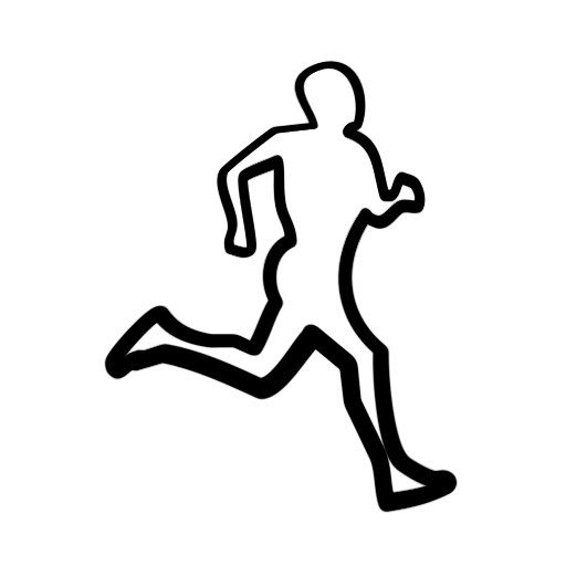 Magic Marker Icon Sports Hobbies People Man Runner Daily