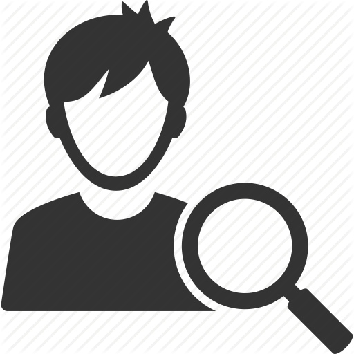 Search Friend, Search User, Social Media Icon