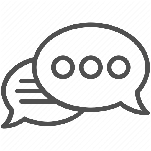 Business Talk, Chat Bubble, Dollar, Live Chat, Online Business Icon