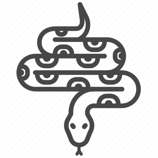 Escape, Poison, Python, Snake, St Patrick Icon